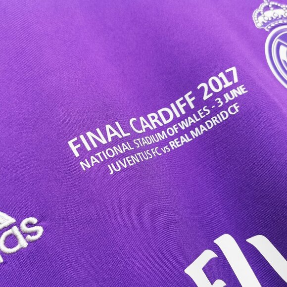 Adidas Cristiano Ronaldo #7 2016-17 Champions League Long Sleeve Jersey Retro - Picture 9 of 13